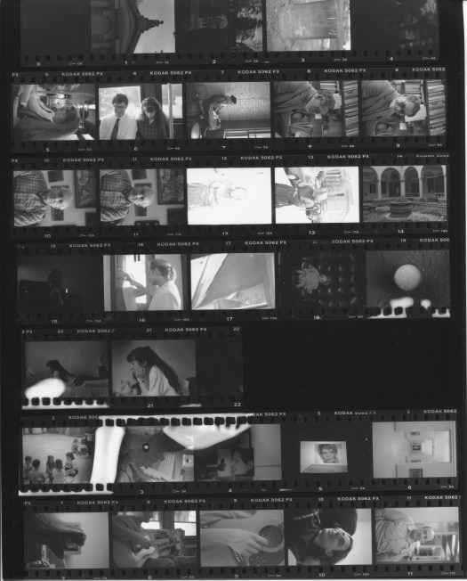 the first contact sheet